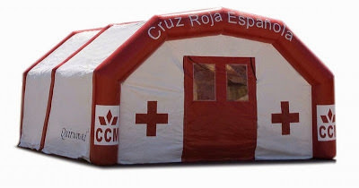 carpa hinchable de salvamento